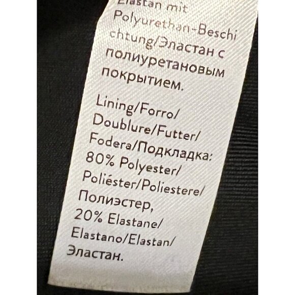 SPANX Womens Faux Leather Wide Waistband Leggings Pants Sz M - Picture 15 of 16